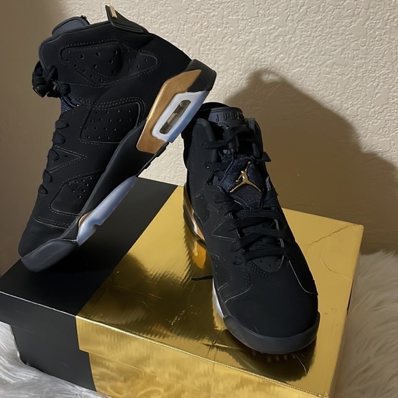 Nike Other - Jordan Air Jordan 6 Retro DMP Jordan’s Black & Gold Jordan Shoes Jordan’s w/ Box